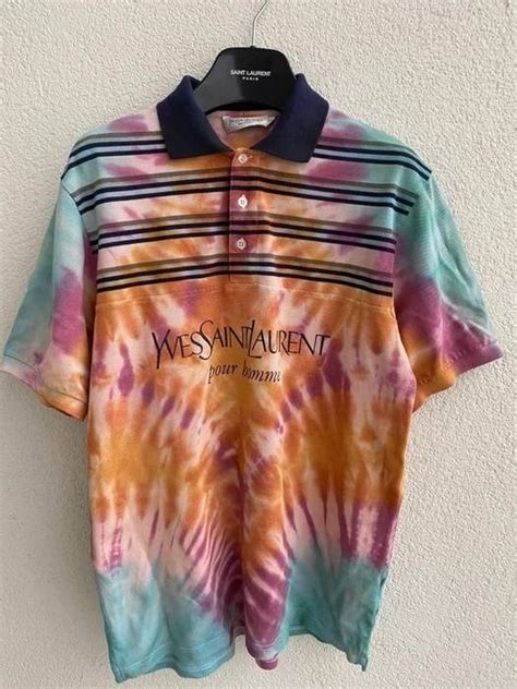 yves saint laurent tie dye jumper